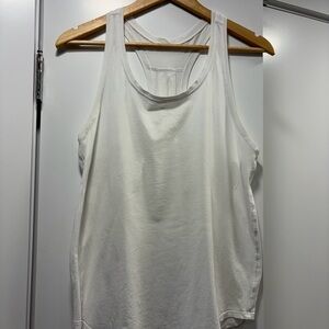 Lululemon Athletica White Tank Top